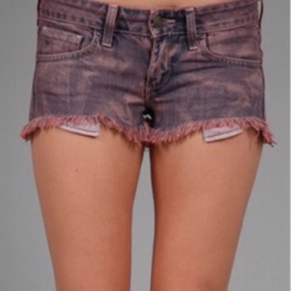 [SOLD] Wildfox Brown Jean Cut Offs